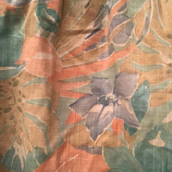 VTG Cut Off Convertible Floral Crop Baby Doll Tube Top / A-Line Flare Mini Skirt - Picture 12 of 14